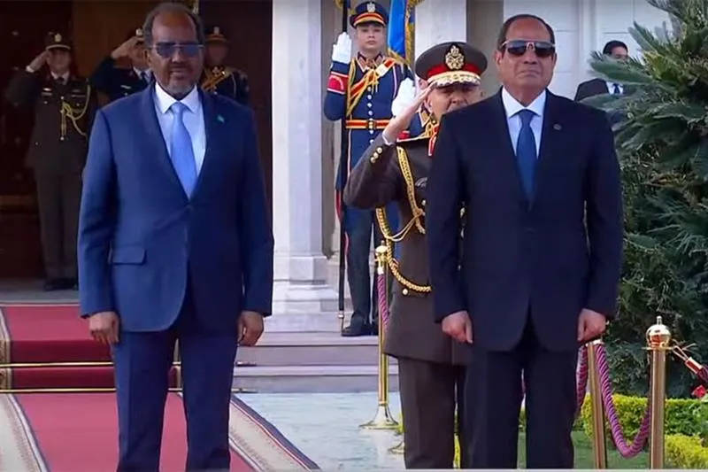 የሶማሊያ ፕሬዝዳንት ግብጽ መግባታቸው ተሰማ